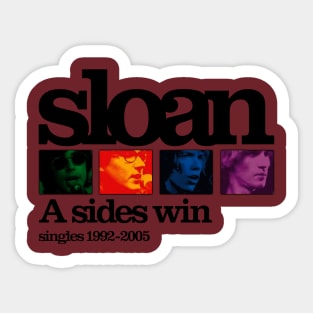 sloan band Sticker